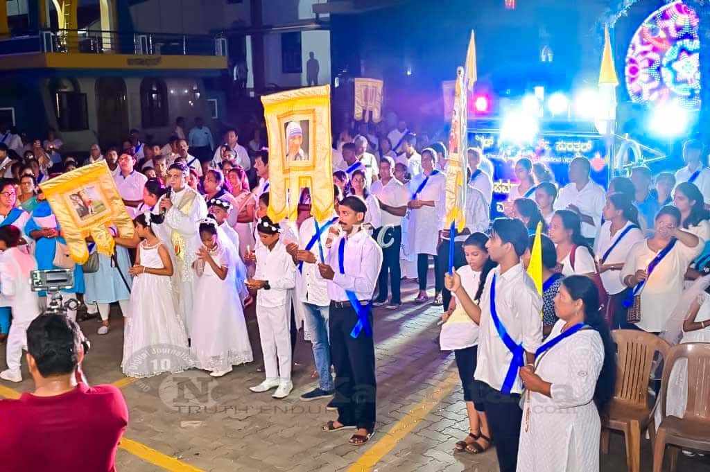 Surathkal Church holds Golden Jubilee march for drug awareness