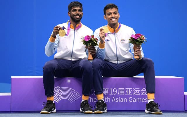 Asian Games Rankireddy Shetty claim historic badminton gold