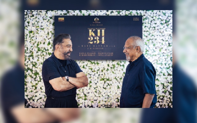 The renowned "Ulaganayagan," Kamal Haasan, has started filming his next movie, which is tentatively named "KH234." This is an amazing event for Indian cinema. After 36 long years of waiting, Kamal Haasan and acclaimed director Mani Ratnam are finally working together on this project. The pair previously collaborated on the enduring classic "Nayakan."