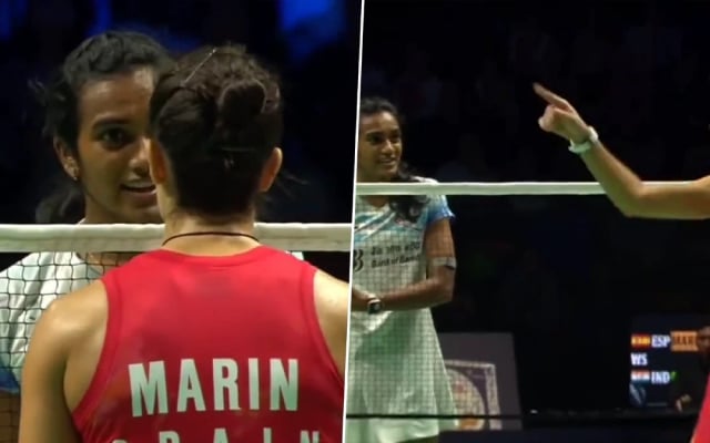 In a shocking turn of events, PV Sindhu and Carolina Marin were the center of attention during a heated exchange during the Denmark Open 2023 semifinal. The match took an unexpected turn when the chair umpire gave both players yellow cards as a result of their heated debate.