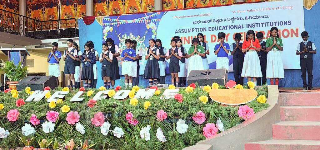 Assumption Schools Hiriyur celebrate Annual Day 2023