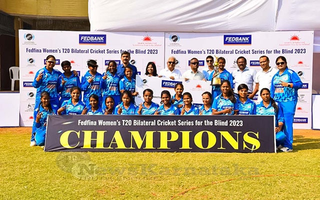 Womens Blind Cricket India defeat Nepal win series 4_1