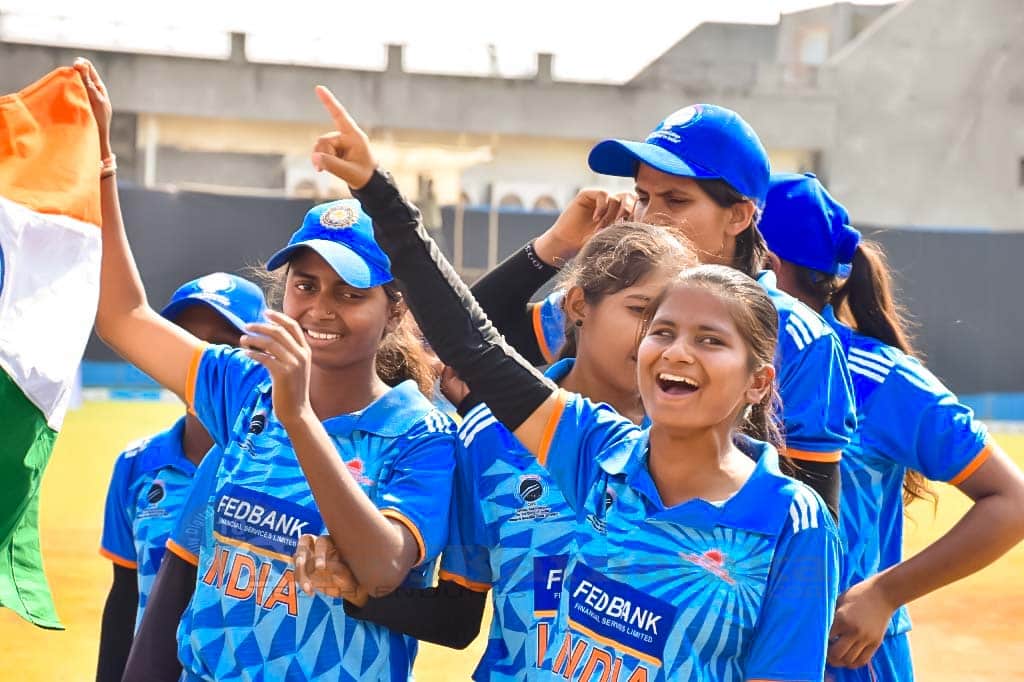 Womens Blind India thrashes Nepal and clinches series