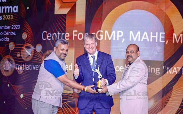 MAHEs cGMP Centre wins India Pharma Award for Excellence in QA