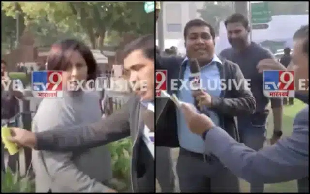 Following a security breach in the Indian Parliament, reporters found themselves the center of attention—for all the wrong reasons—in a bizarre incident. Concerns regarding safety and security were raised when protesters succeeded in setting off colored smoke canisters both inside and outside the Lok Sabha. However, the journalism profession became a laughing stock when a viral video emerged, showing reporters fighting over a smoke canister outside the Lok Sabha.