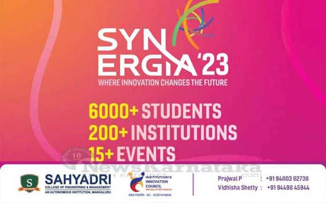 Tech & Innovation Extravaganza Synergia 2023 to open on Dec 7