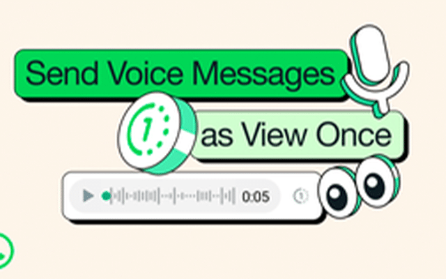 Meta-owned WhatsApp has introduced disappearing voice messages, that will allow users to send a voice message that can only be listened to once before it disappears