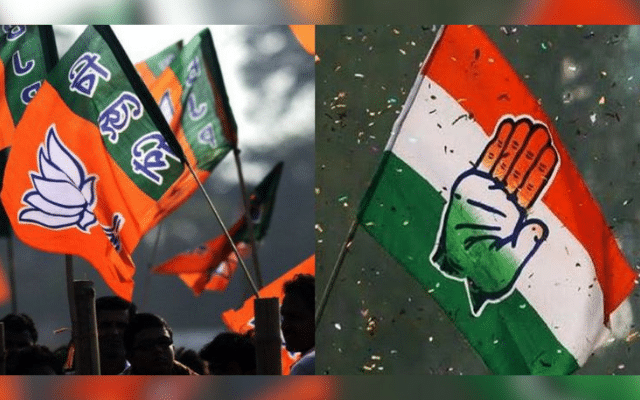 "Counting of postal votes in assembly elections commenced at 8 am on Sunday, revealing mixed outcomes. Congress and BJP are neck and neck in Rajasthan, Congress leads in Telangana and Chhattisgarh, while BJP holds a slight edge in Madhya Pradesh." 